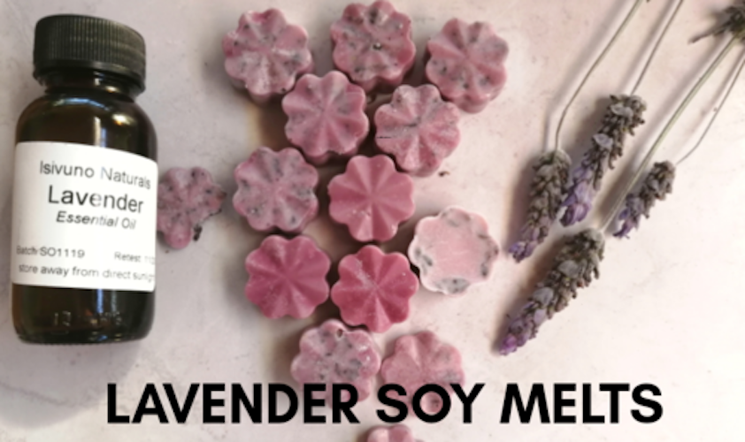 How to Make Lavender Soy Wax Melts