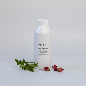 Pure Castile Liquid Soap - Rose & Geranium Scented