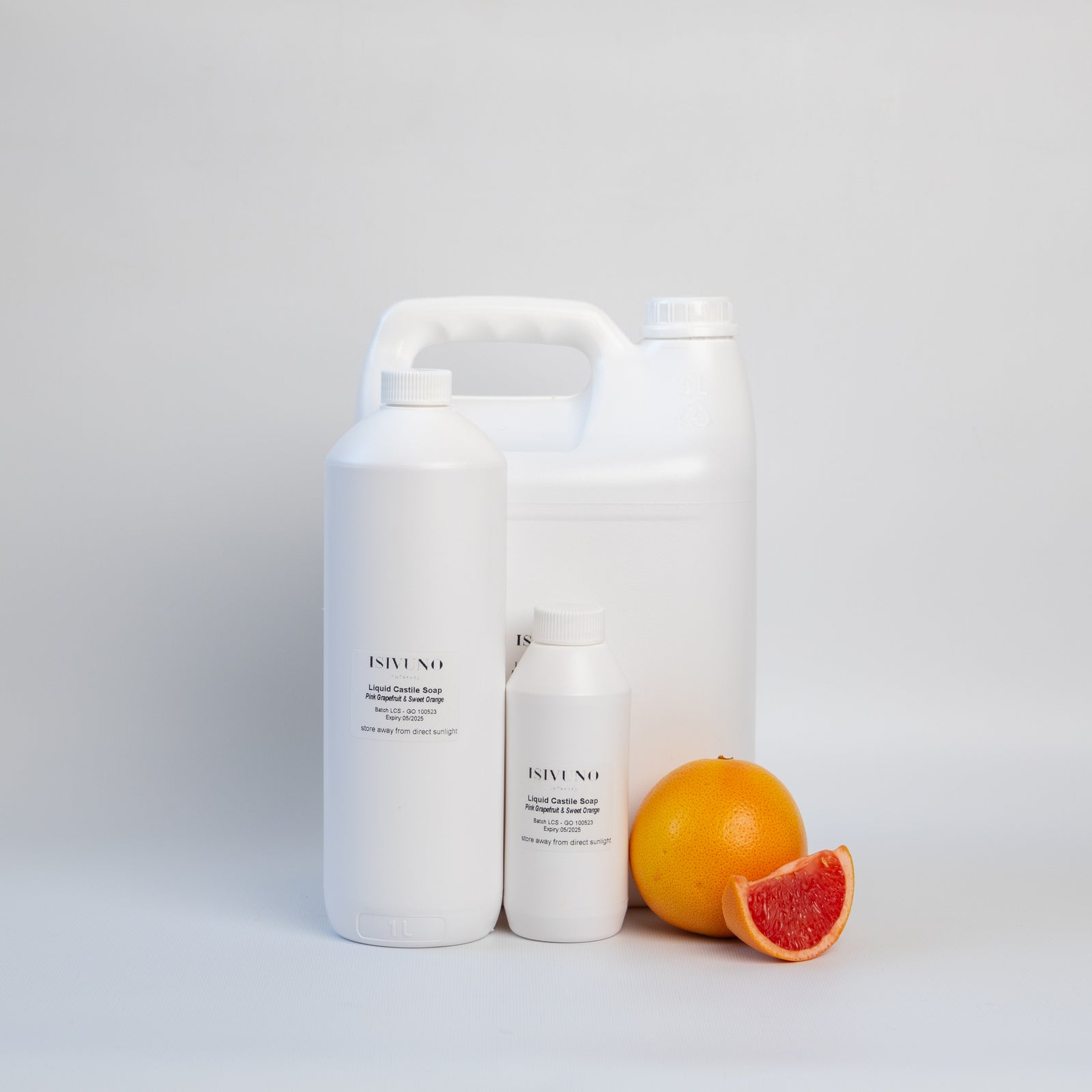 Pure Castile Liquid Soap - Pink Grapefruit & Sweet Orange