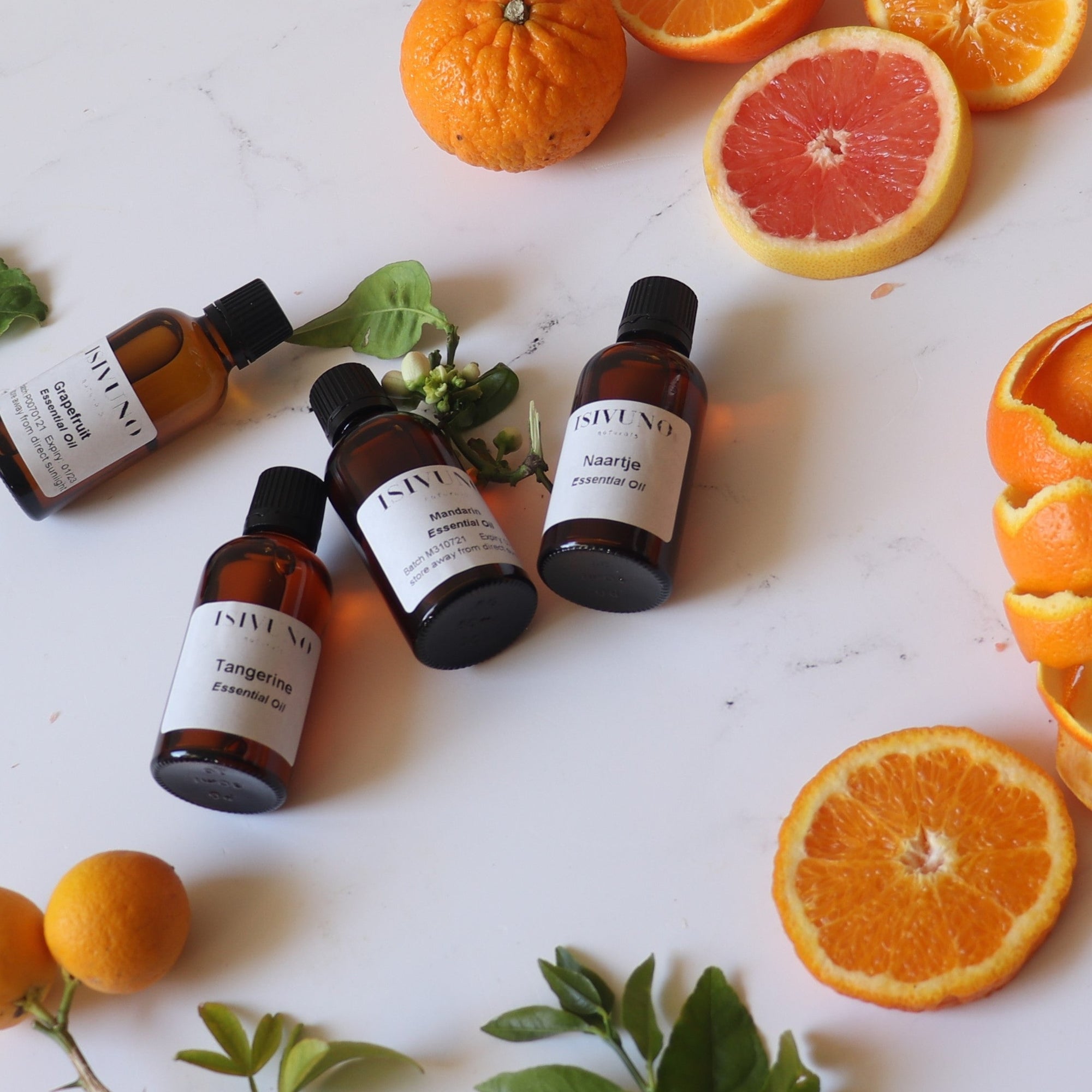 Citrus Trio of Essential Oils - Isivuno Naturals